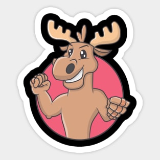 MooseBreak Sticker